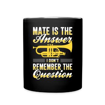 Mellophonist Musical Instrument Orchestra - Full Colour Mug - black - Front