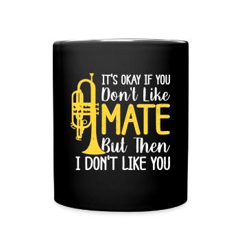 Mellophonist Musical Instrument Orchestra - Full Colour Mug - black - Front