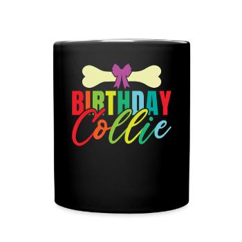 Cadeaux Collie - Mug uni - noir - Devant