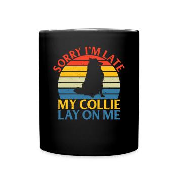 Cadeaux Collie - Mug uni - noir - Devant