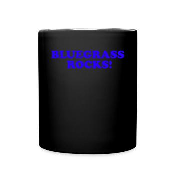 Banjo Shirts For Men Bluegrass Appalachia Folk - Full Colour Mug - black - Front