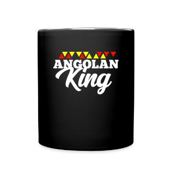 Angola - Mug uni - noir - Devant