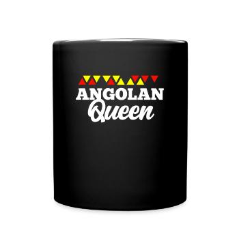 Angola - Mug uni - noir - Devant