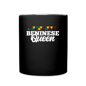 Benin - Tasse einfarbig - Schwarz - Vorne