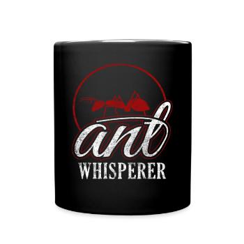 Ant Whisperer Ameisen Farm - Full Colour Mug - black - Front