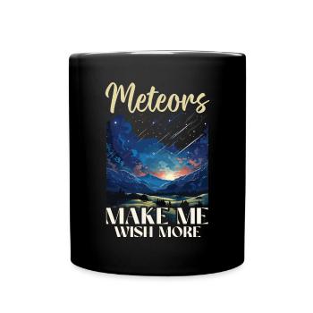 Astronom Astronomie Sternbilder Sterne Weltraum - Tasse einfarbig - Schwarz - Vorne