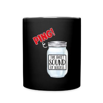 Einmachen Einkochen Lebensmitteln Konservieren - Tasse einfarbig - Schwarz - Vorne