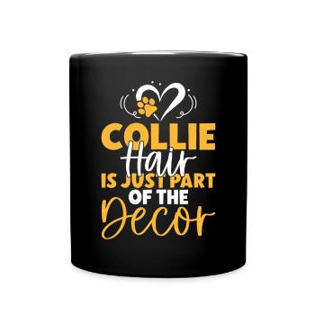 Cadeaux Collie - Mug uni - noir - Devant