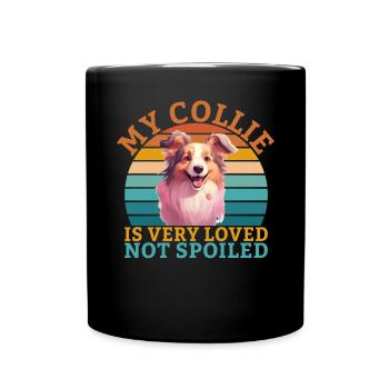 Cadeaux Collie - Mug uni - noir - Devant
