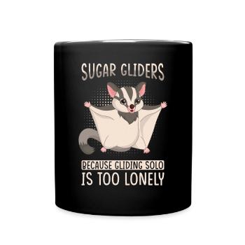Sugar Glider Dicton - Mug uni - noir - Devant