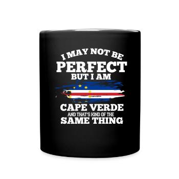 Cape Verde - Tasse einfarbig - Schwarz - Vorne