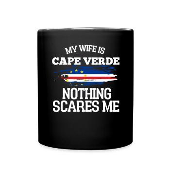 Cape Verde - Tasse einfarbig - Schwarz - Vorne