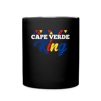 Cape Verde - Tasse einfarbig - Schwarz - Vorne