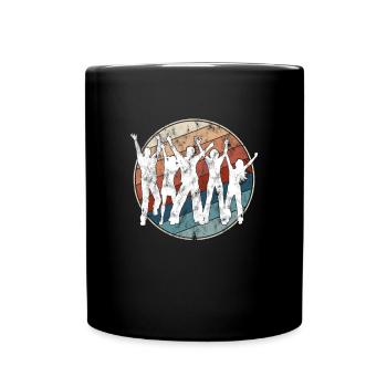 Danse Rétro - Mug uni - noir - Devant