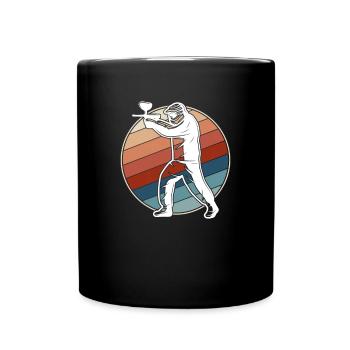 Paintball Rétro - Mug uni - noir - Devant