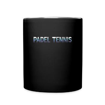 Padel Tennis - Mug uni - noir - Devant