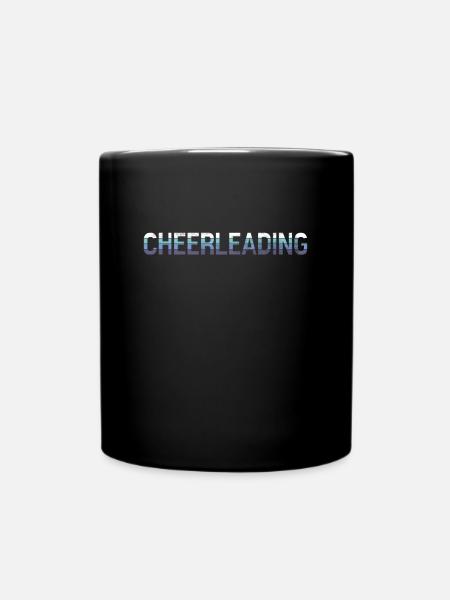 Cheerleading - Tasse einfarbig - Schwarz