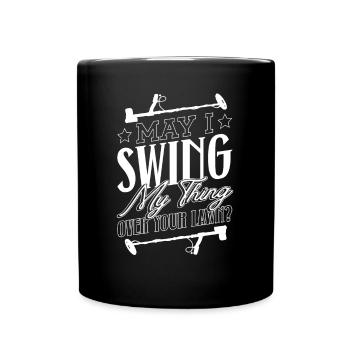 Détecteur de métaux Thing Swing Détecteur Détecteur Drôle - Mug uni - noir - Devant