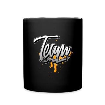 Équipe - Mug uni - noir - Devant