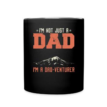 Camping Papa Papa Blague - Mug uni - noir - Devant