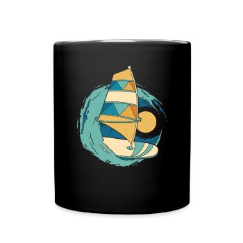 Surfers Surfers Water Sports Windsurfing Instructors - Full Colour Mug - black - Front