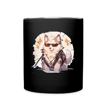 Chiens Chien Propriétaire Chien Amoureux Animal - Mug uni - noir - Devant