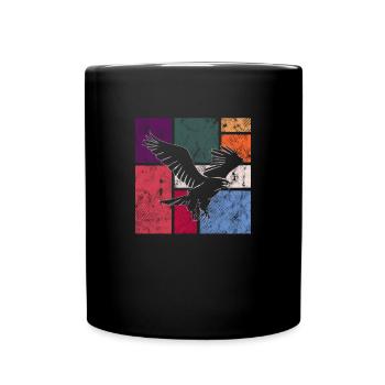 Eagle - Full Colour Mug - black - Front