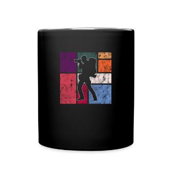 Fotografie - Tasse einfarbig - Schwarz - Vorne