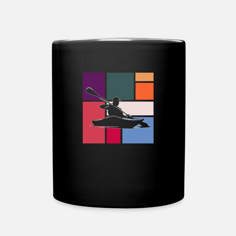 Kanu - Tasse einfarbig - Schwarz