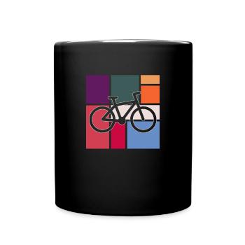 Bicycle - Full Colour Mug - black - Front