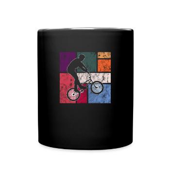 BMX - Full Colour Mug - black - Front