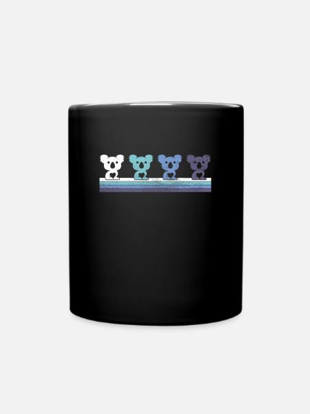 Koala - Mug uni - noir
