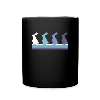 hare - Full Colour Mug - black - Front