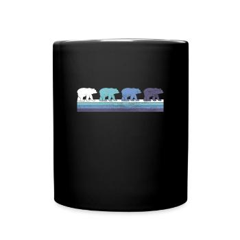 Bear - Full Colour Mug - black - Front
