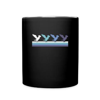 Eagle - Full Colour Mug - black - Front