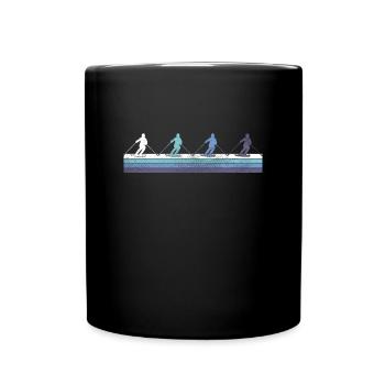 Ski - Mug uni - noir - Devant