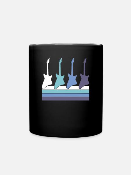 Rock - Tasse einfarbig - Schwarz