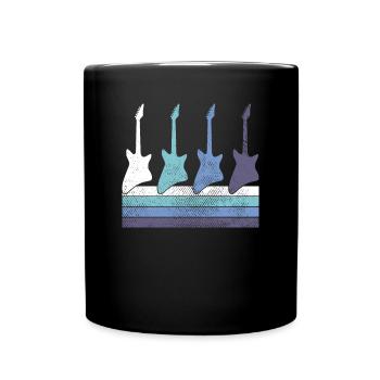 Rock - Tasse einfarbig - Schwarz - Vorne