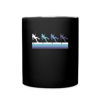 Grimper - Mug uni - noir - Devant