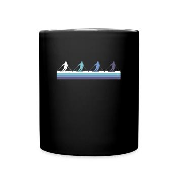 Ski - Mug uni - noir - Devant