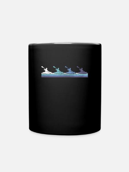 Kanu - Tasse einfarbig - Schwarz