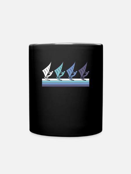 Kite - Full Colour Mug - black