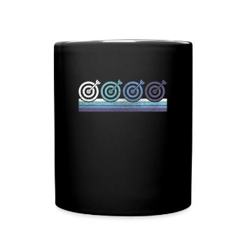 Darts - Full Colour Mug - black - Front