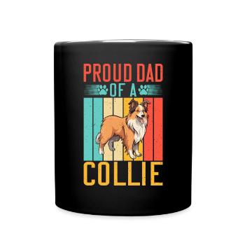 Cadeaux Collie - Mug uni - noir - Devant