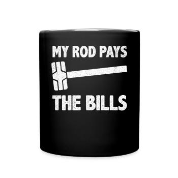 Fun day of house demolition - Full Colour Mug - black - Front