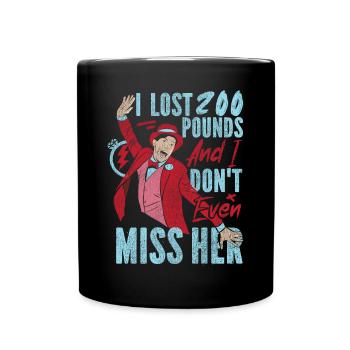 Happy Divorce Party I Lost 200 - Tasse einfarbig - Schwarz - Vorne