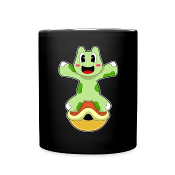 Tortue sans carapace - Mug uni - noir - Devant