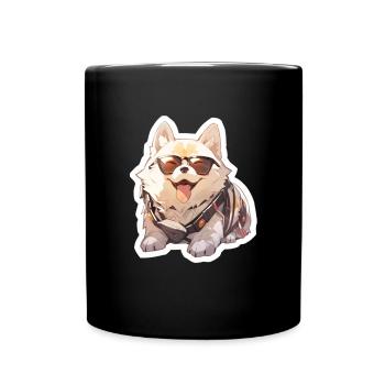 Dogs Pet Dog Owner Dog Lover Animal - Full Colour Mug - black - Front