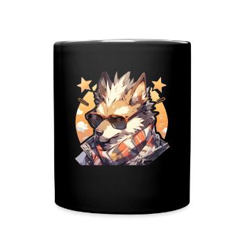 Chiens Chien Propriétaire Chien Amoureux Animal - Mug uni - noir - Devant