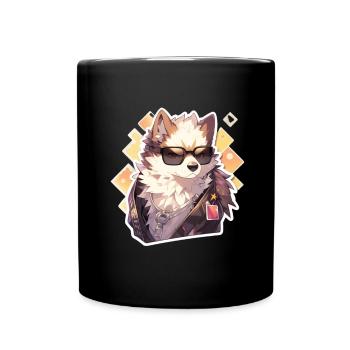 Chiens Chien Propriétaire Chien Amoureux Animal - Mug uni - noir - Devant